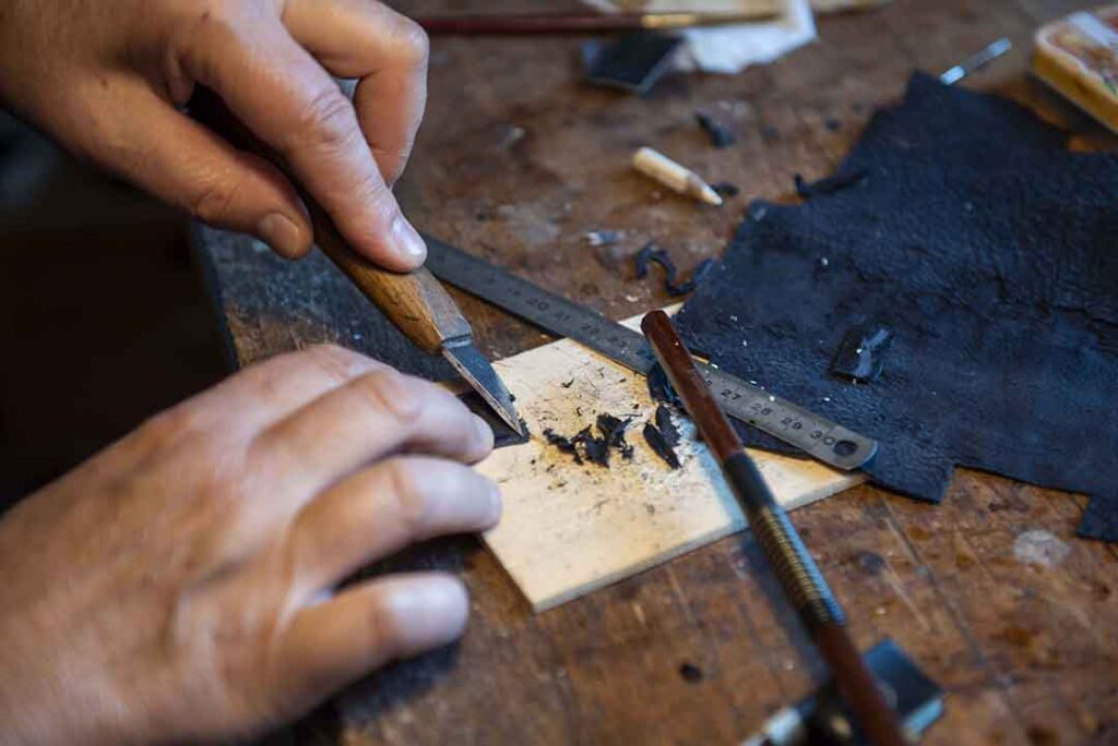 Handarbeit Geigenbau